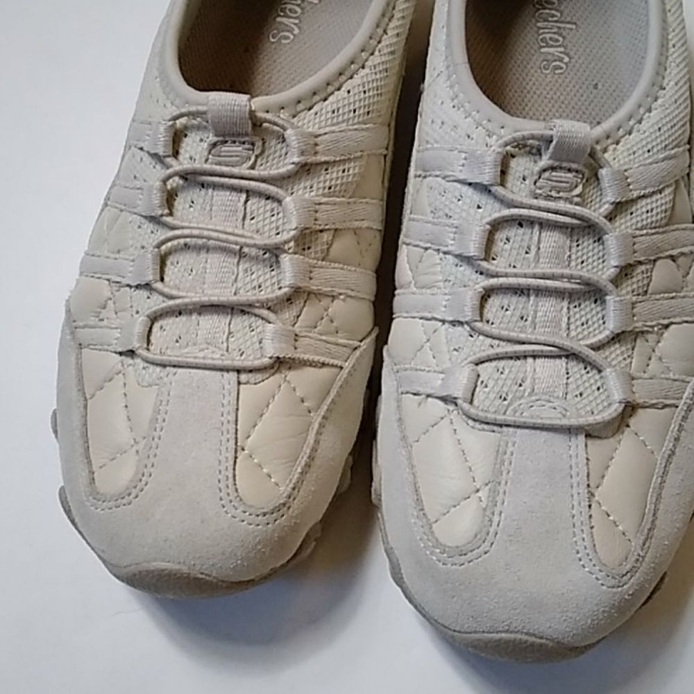 SKECHERS SN 21370 LEATHER TEXTILES UPPER SHOES - Picture 6 of 8